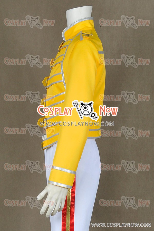 Queen Band Lead Vocals Cosplay Freddie Mercury Costume