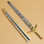 garo-dougai-ryuga-sword-with-sheath-golden-color-pvc-replica-cosplay-props-2