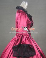 marie_antoinette_victorian_ball_gown_cosplay_red_wedding_dress_7