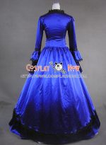 marie_antoinette_victorian_ball_gown_prom_royal_blue_wedding_dress_4