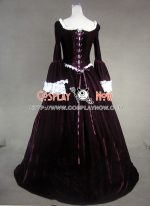 marie_antoinette_victorian_dark_red_dress_ball_gown_prom_3