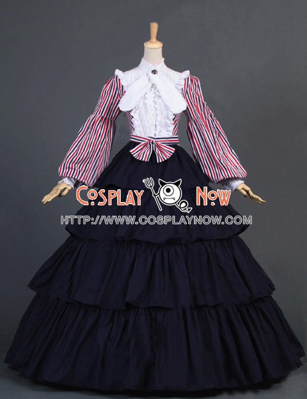 patriotic_civil_war_striped_puff_sleeved_tiered_party_gown_period_lolita_dress_costume-1