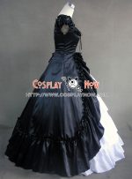 renaissance_gothic_reenactment_dress_ball_gown_black_dress_3