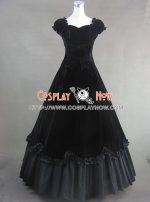 southern_belle_civil_war_satin_ball_gown_dress_1