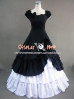 southern_belle_cotton_evening_gown_black_lolita_dress_1