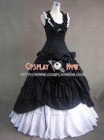 southern_belle_lolita_ball_gown_black_wedding_dress_2
