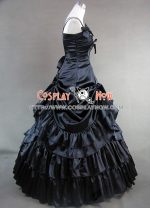 southern_belle_satin_lolita_ball_gown_dress_black_dress_3