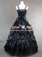 southern_belle_satin_lolita_ball_gown_dress_black_dress_4