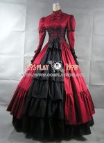 victorian_corset_lolita_cosplay_red_dress_ball_gown-2