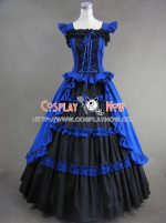 victorian_gothic_lolita_cotton_blue_dress_ball_gown-2_1