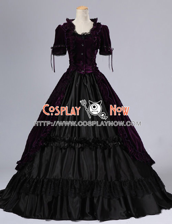 victorian_gothic_velvet_gown_reenactment_stage_purple_punk_lolita_dress_costume_11