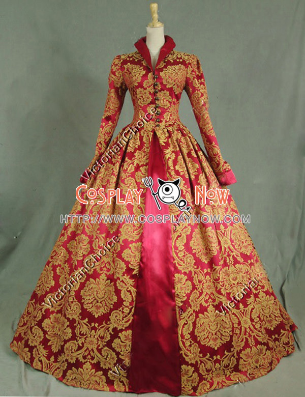 victorian_lolita_queen_elizabeth_tudor_historical_gothic_lolita_dress_burgundy_floral-1