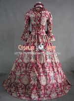 victorian_lolita_reenactment_stage_antique_gothic_lolita_dress_wine_floral-4