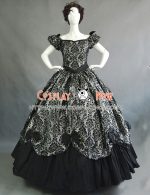 victorian_lolita_southern_belle_brocade_gothic_lolita_dress_grey_floral-1