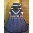 Civil War Victorian Gingham Ball Gown Day Dress