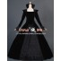 Victorian Lolita Renaissance Regal Queen Gothic Lolita Dress Black