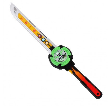 Power Rangers Shuriken Sentai Ninninger Midoninger (Ninja Steel Green Cosplay Props