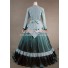 Civil War Victorian Tartan Ball Gown Dress Prom