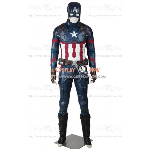 Steve Rogers Costume For Captain America Civil War Cosplay