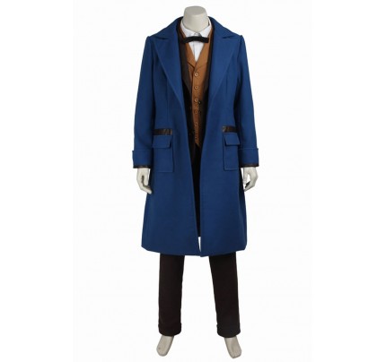 Fantastic Beasts and Where to Find Them Newt Scamander Cosplay Costume