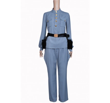 Indiana Jones Irina Spalko Cosplay Costume 
