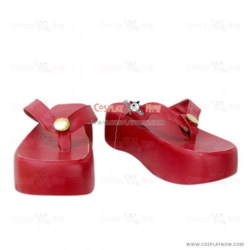 Samurai Warriors Cosplay Izumo no Okuni Shoes