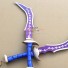 Dissidia Final Fantasy Zidane Double Swords PVC Cosplay Props