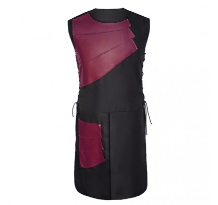 Sleeveless Round Neck Medieval Panel Vest Stage Costume