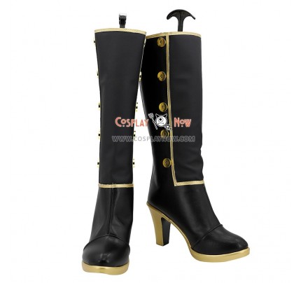 RWBY Cosplay Shoes Leader of Team CFVY Coco Adel Boots