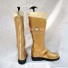 Gold Macross Frontie Cosplay Shoes Ranka Lee Boots