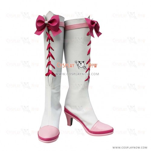 Pretty Cure Cosplay Shoes Cure Rhythm White Boots