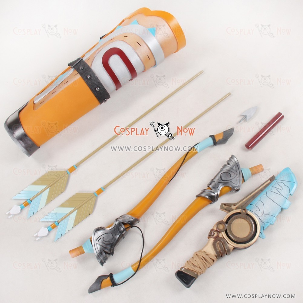 Link Bow Cosplay Arrows and Arrow Holder The Legend of Zelda Breath of