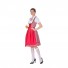 German Oktoberfest Cosplay Costume Festival Stage Maid Dress Halloween