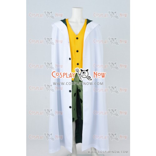 One Piece Dark King Silvers Rayleigh Cosplay Costume