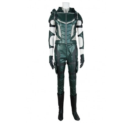 Green Arrow 4 Oliver Queen Cosplay Costume Combat Uniform
