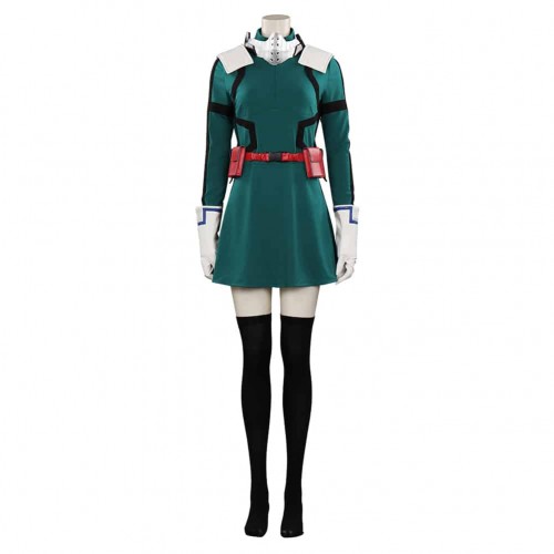 My Hero Academia Midoriya Izuku Deku Female Cosplay Costume