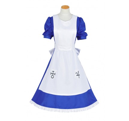 Alice: Madness Returns Cosplay Alice Blue Dress Costume