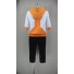 Pokemon Go Male Trainer Orange Cosplay Costume