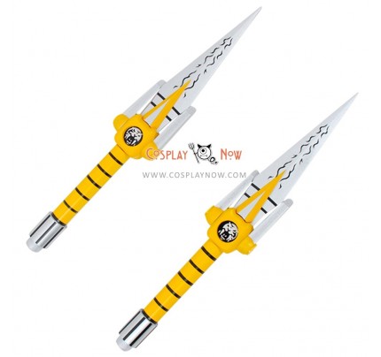 Power Rangers Yellow Ranger Daggers Cosplay Props