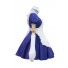 Lovely Blue White Maid Lolita Dress Cosplay Costume