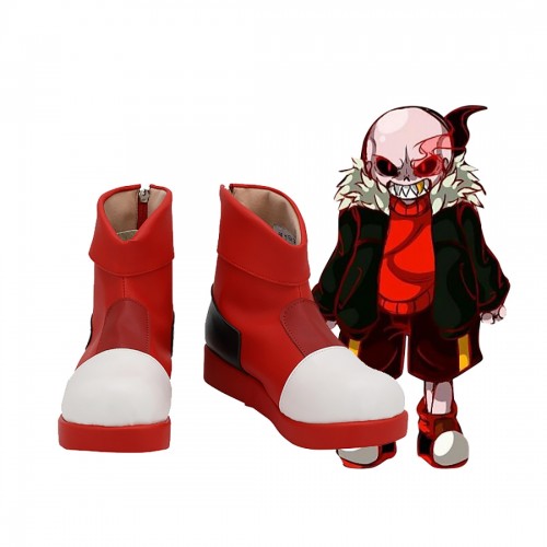 Undertale Fell-Sans Cosplay Shoes