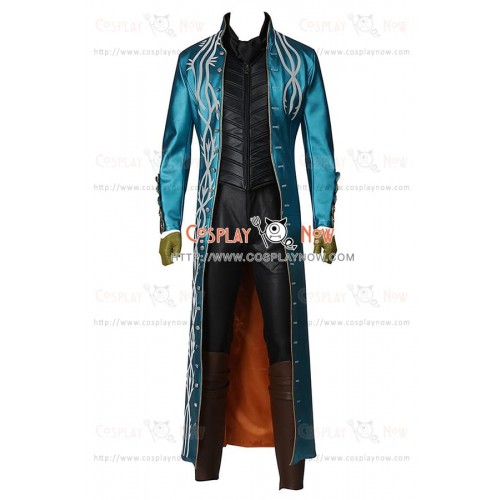 Vergil Costume For Devil May Cry 3 Dante's Awakening Cosplay