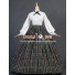Dickens Country Plaid Tartan Victorian Gothic Ball Gown Period Lolita Dress Costume