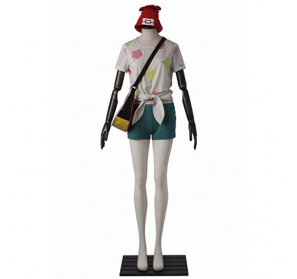 Female Protagonist Costume Cosplay Pokemon Sun and Moon