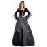 Gothic Gorgeous Queen Cosplay Vampire Witch Costume Dress