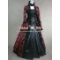 Victorian Lolita Georgian Reenactment Gothic Dress Red