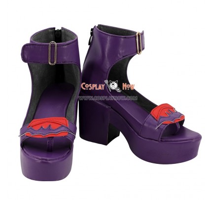 Fate Grand Order Cosplay Shoes Osakabehime Purple Boots
