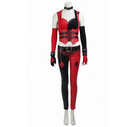 Batman Arkham Knight Harley Quinn Cosplay Costume New