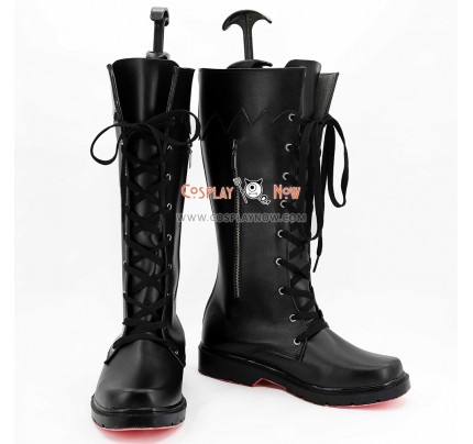 Final Fantasy XV FFXV Cosplay Shoes Noctis Lucis Caelum Black Boots