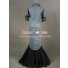 Victorian Edwardian Cotton Blend Tartan Dress Ball Gown Cosplay